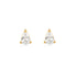 Gold Pear Studs